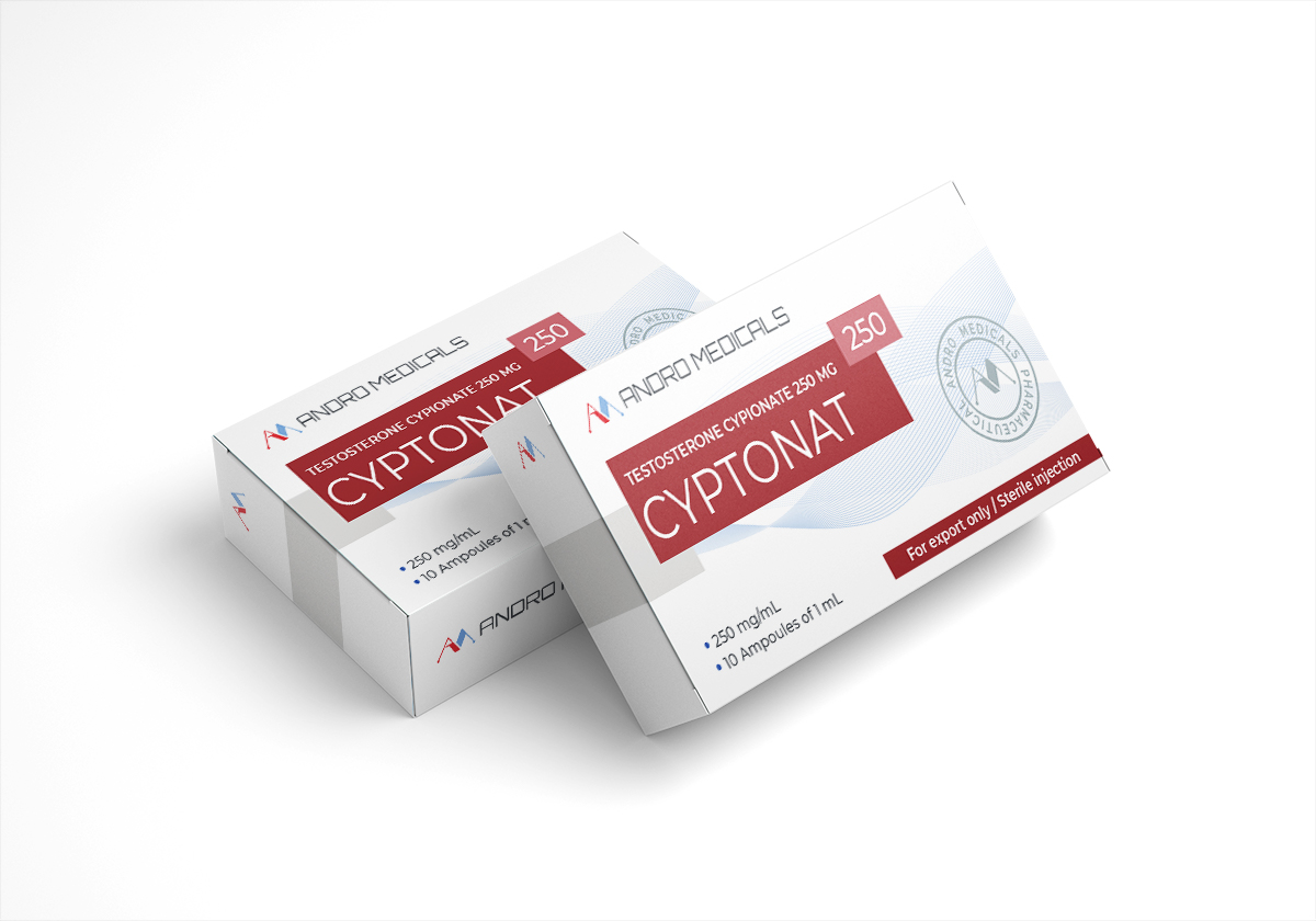 Cyptonat 250 — Testosterone Cypionate 250mg/ml × 10 × 1ml amp. Injecteerbaar lab getest flacon 250mg/ml Injecteerbaar