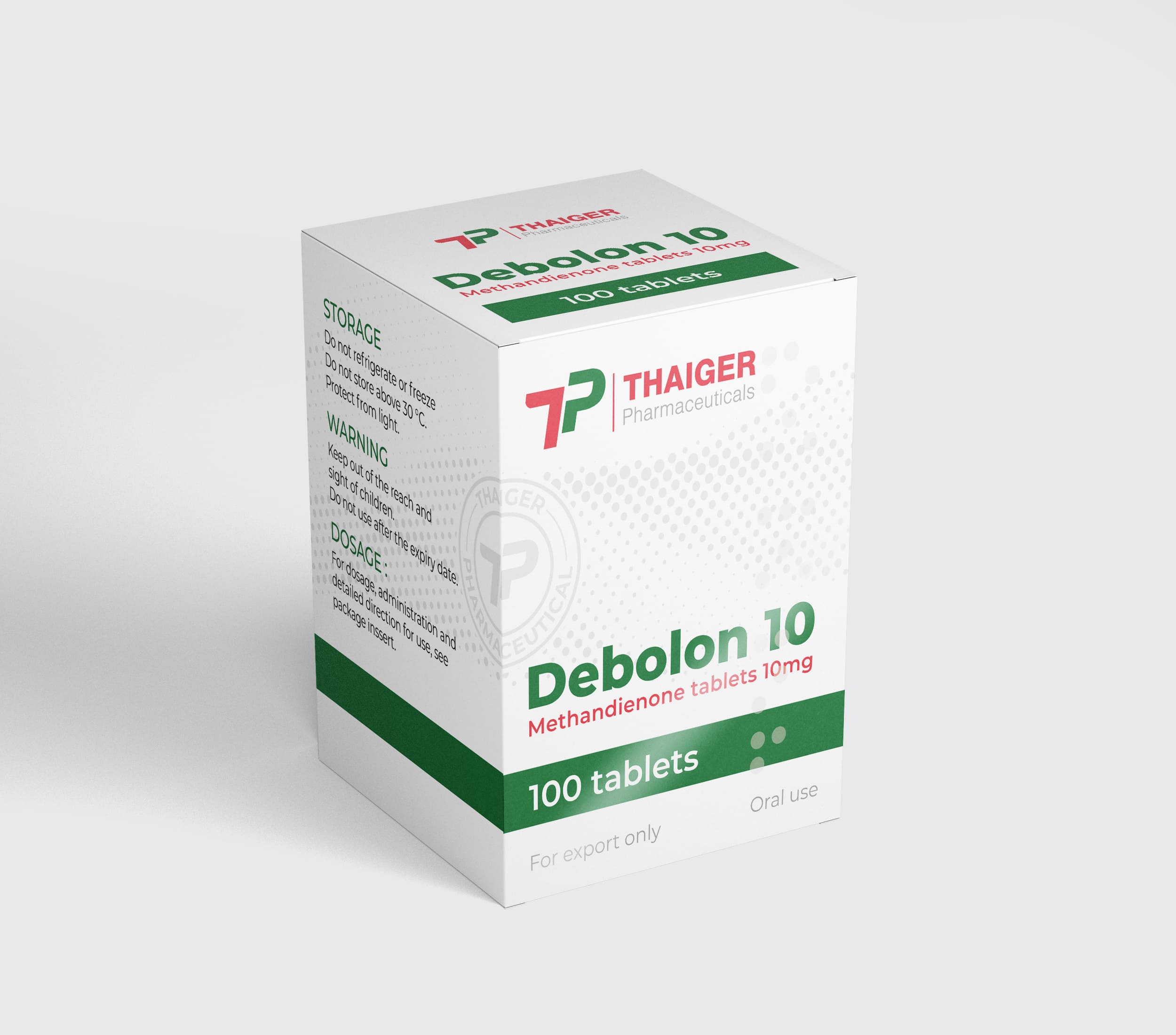 Debolon — Methandienone 10mg × 100 tabs Oraal lab getest flacon 10mg Capsule