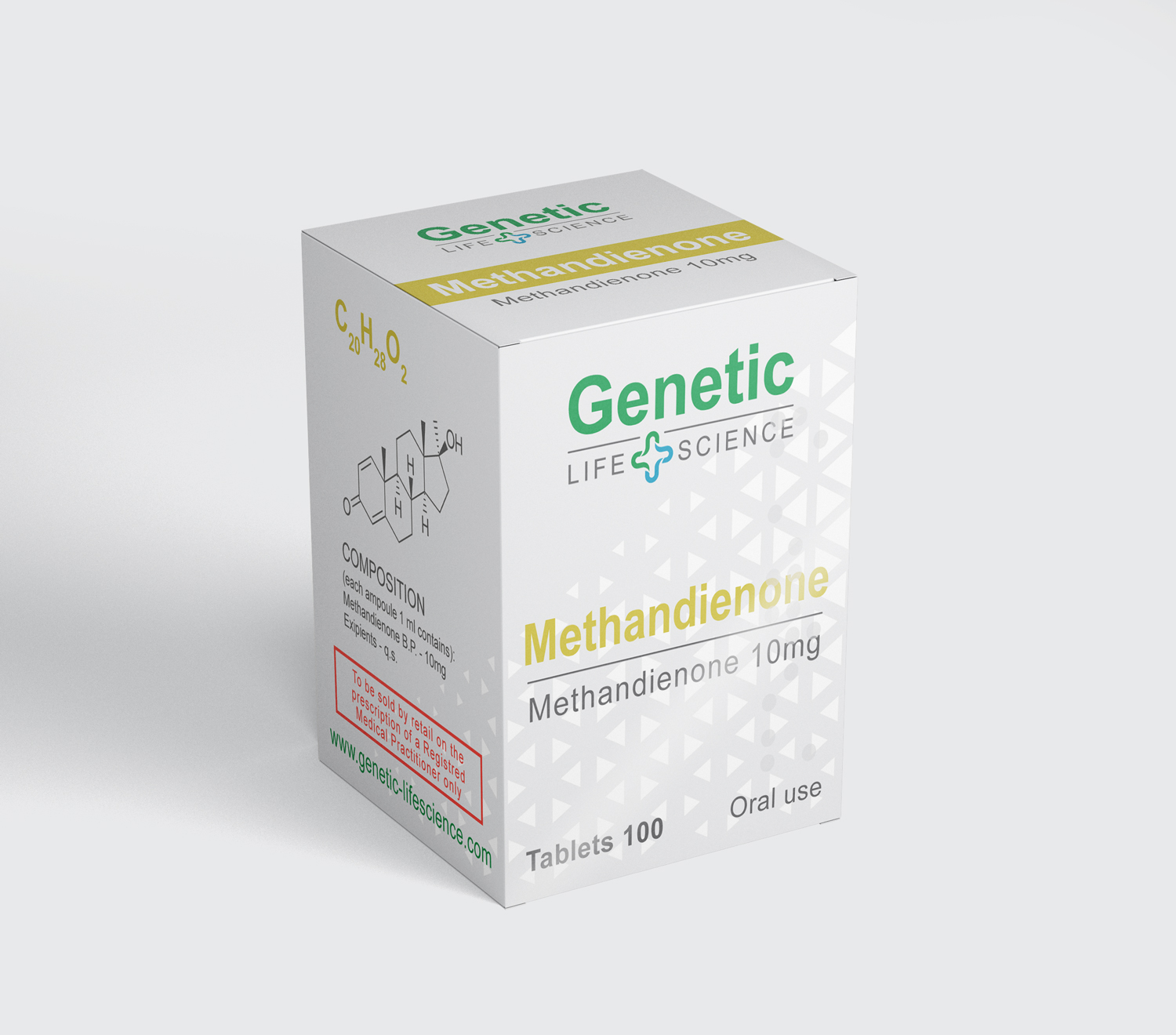 Dianabol (Methandrostenolone) — 10mg × 100 tabs Oraal lab getest flacon 10mg Capsule