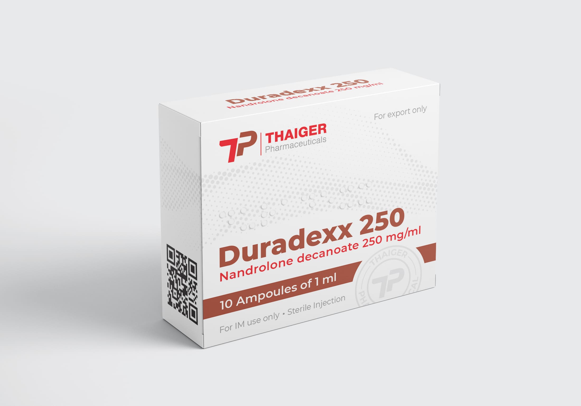 Duradex 250 — Nandrolone Decanoate 250mg/ml × 10 × 1ml amp. Injecteerbaar lab getest flacon 250mg/ml Injecteerbaar