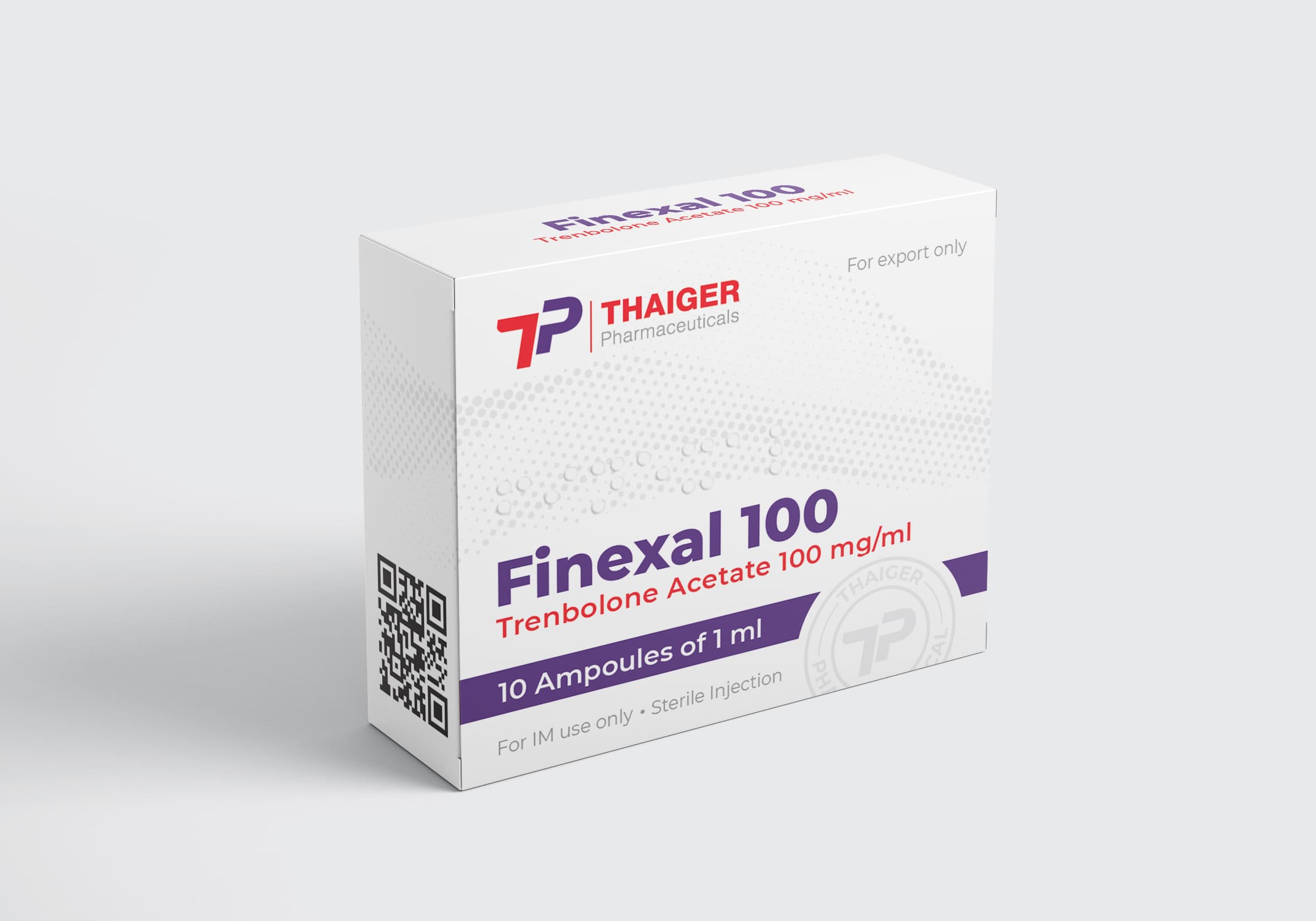 Finexal 100 — Trenbolone Acetate 100mg/ml × 10 × 1ml amp. Injecteerbaar lab getest flacon 100mg/ml Injecteerbaar