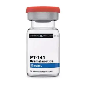PT-141 (Bremelanotide) — 10mg Overig lab getest flacon 10mg Lyophilized Powder