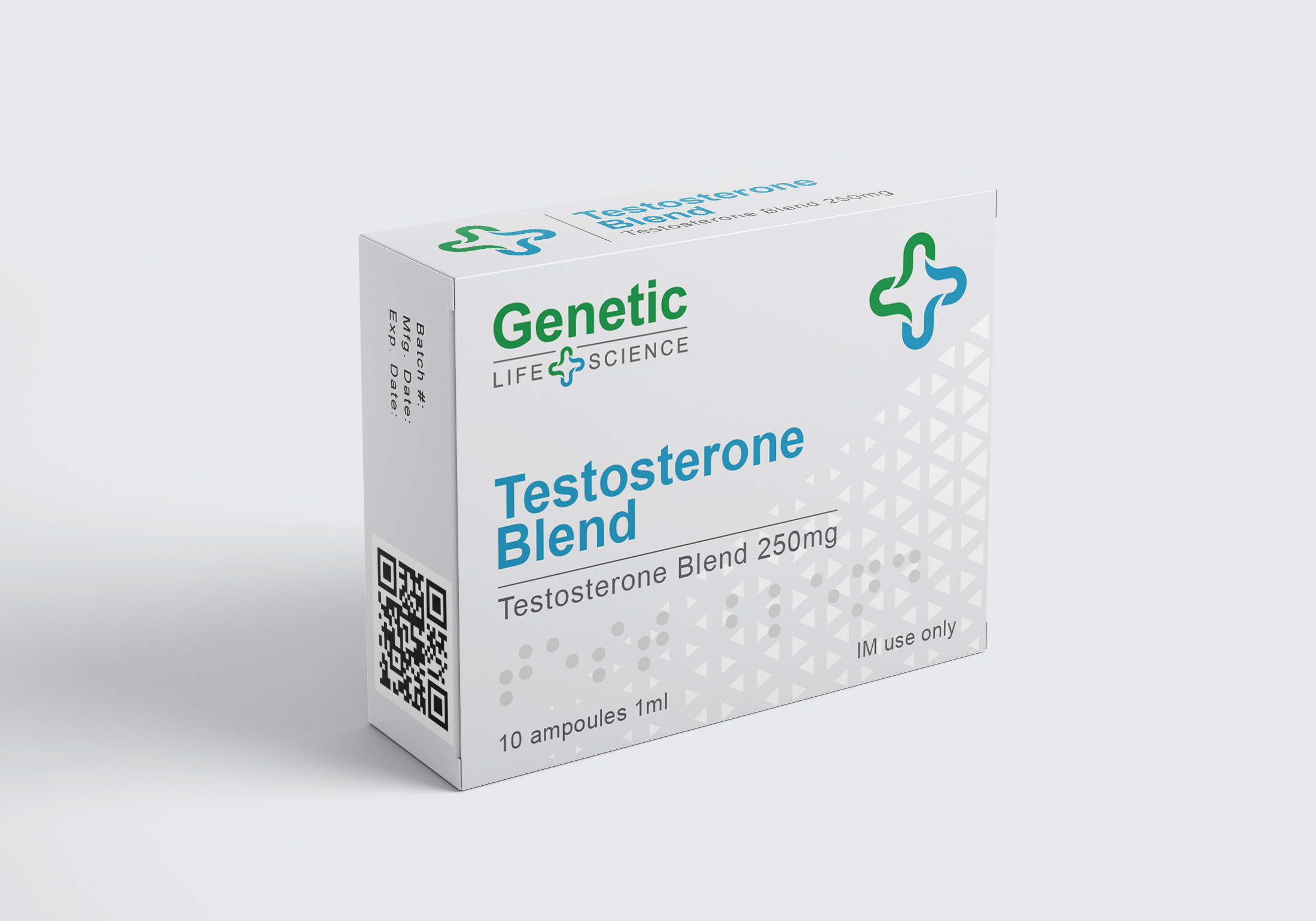 Testosterone Blend (Sustanon-style) — 250mg/ml × 10 × 1ml amp. Injecteerbaar lab getest flacon 250mg/ml Injecteerbaar